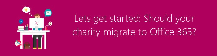 charity migrate to office 365