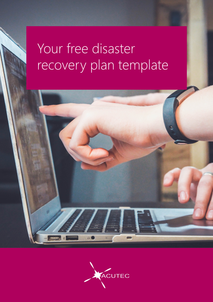 Disaster Recovery Template ACUTEC